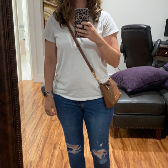 Michael Kors Bedford Leather Crossbody Bag - Picture 8 of 8